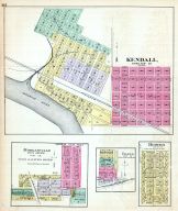 Kendall, Morganville, Idana, Hoover, Kansas State Atlas 1887